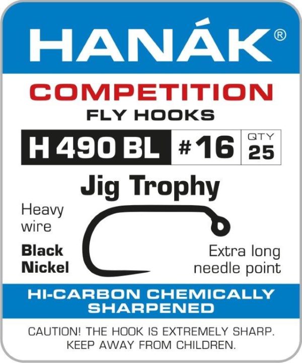 Hanak Hooks H490 BL Jig Trophy - Sportinglife Turangi 